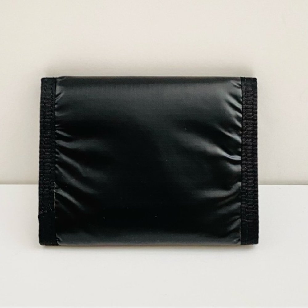 NWT: SAINT LAURENT | Black Nylon Nuxx Logo Trifold Wallet - Picture 3 of 10